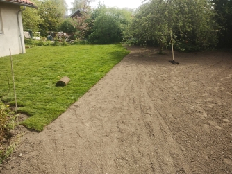 Ny græsplæne i København